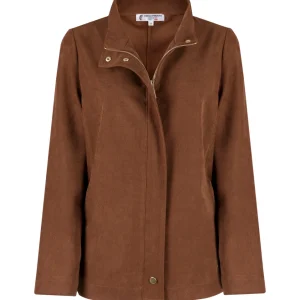 Giubbino ecopelle zip 17559